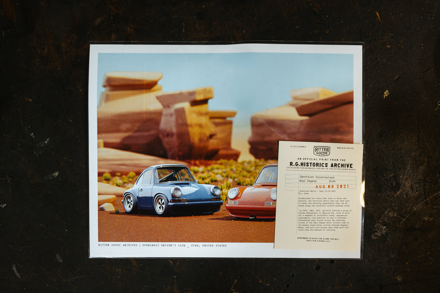 Overcrest X Rittter Goods Limited Edition Poster