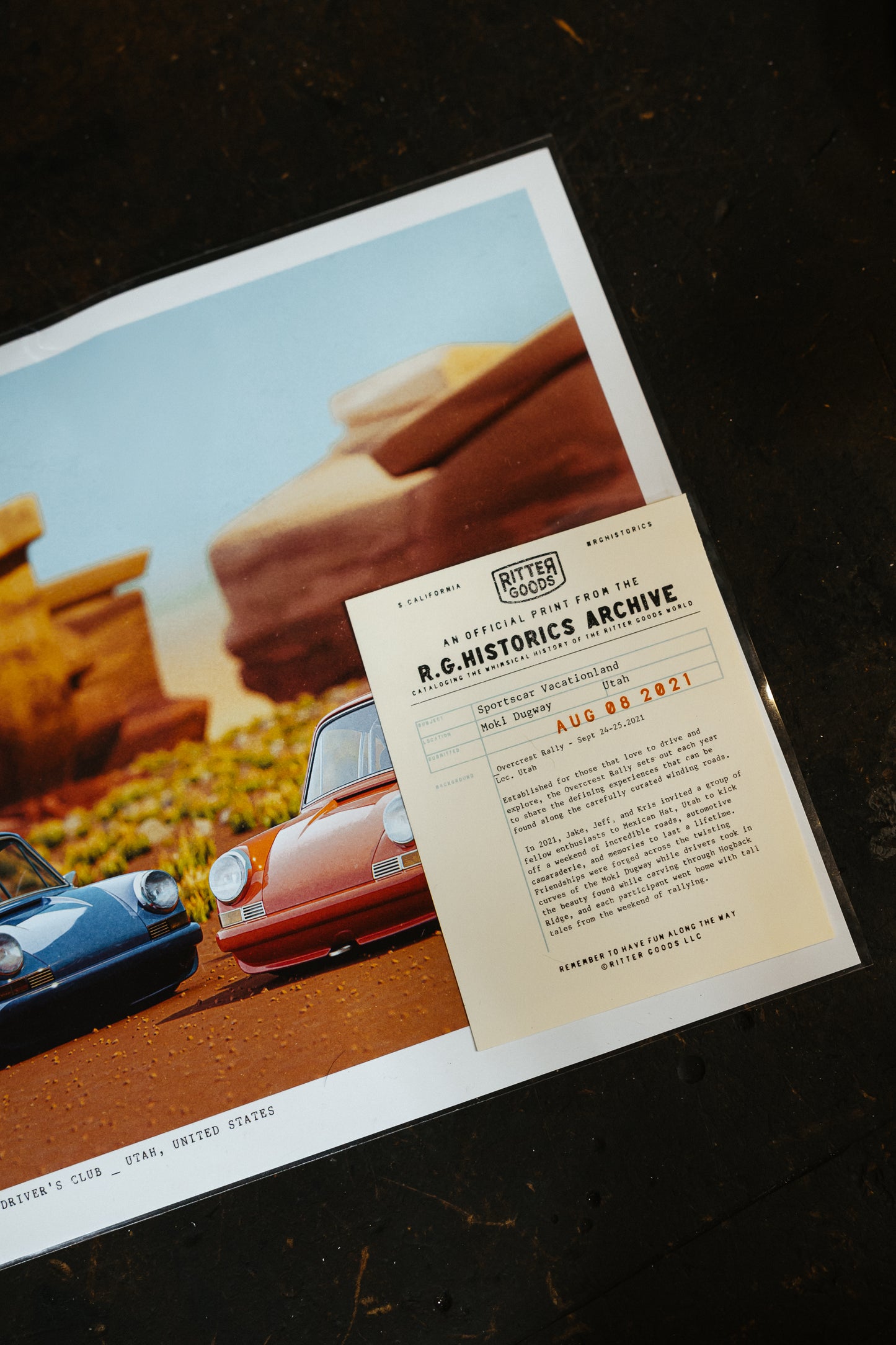 Overcrest X Rittter Goods Limited Edition Poster