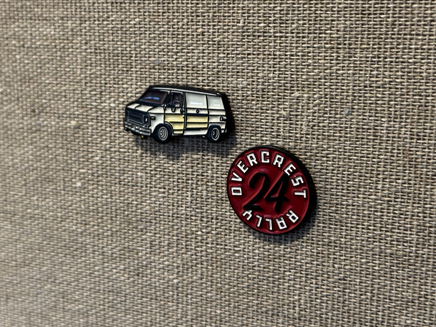 Overcrest Rally '24 Pin Set