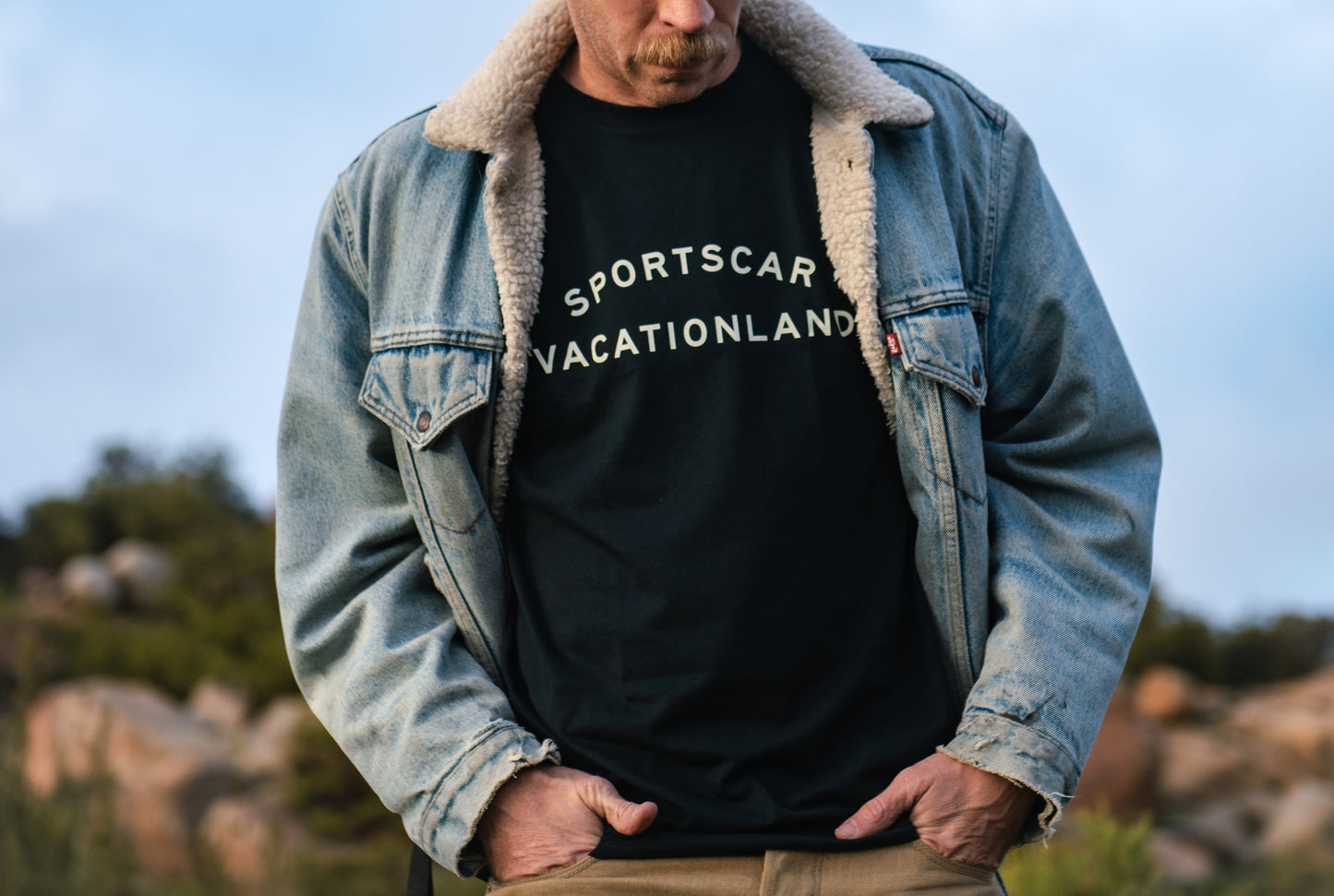 Sportscar Vacationland PREMIUM Tee