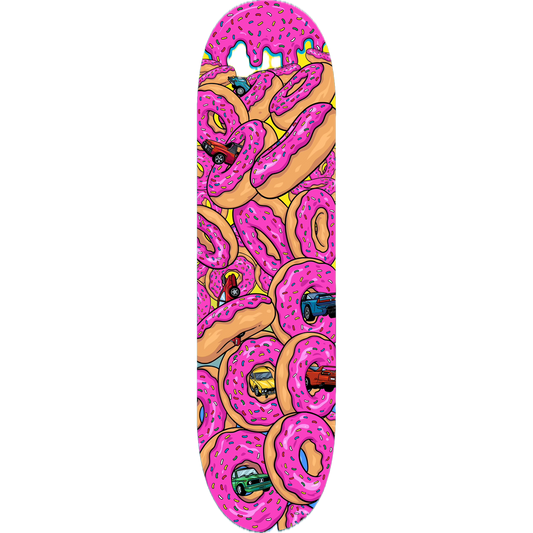 Overcrest × Donuts & Drip Collab Skate Deck
