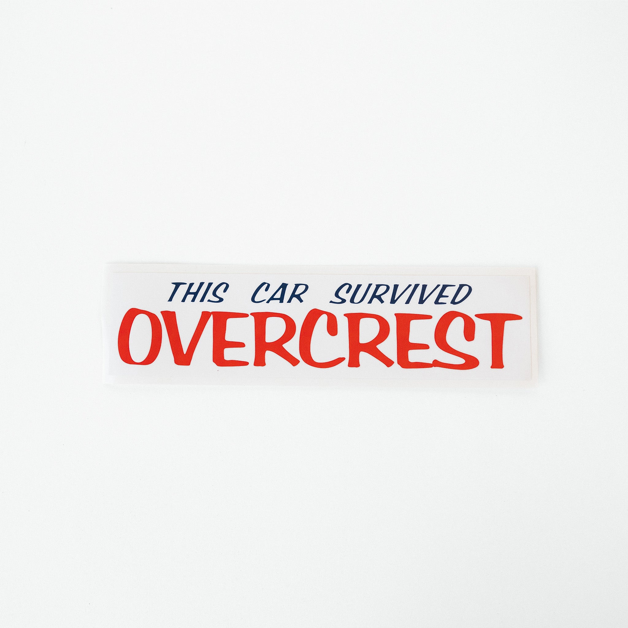 This Car Survived Sticker – overcrest