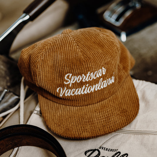 Sportscar Vacationland Hat / Corduroy